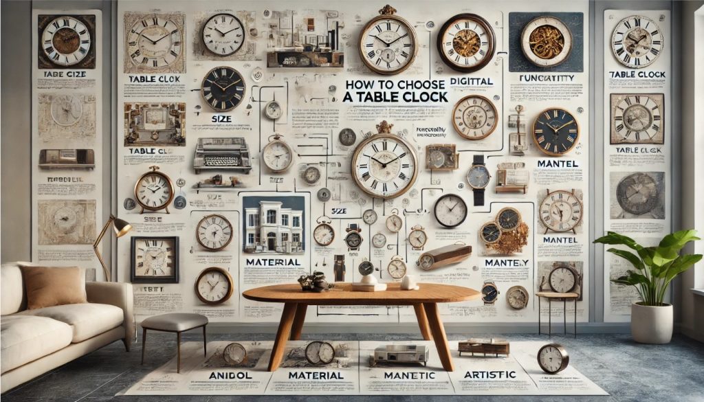 How to Choose a Table Clock