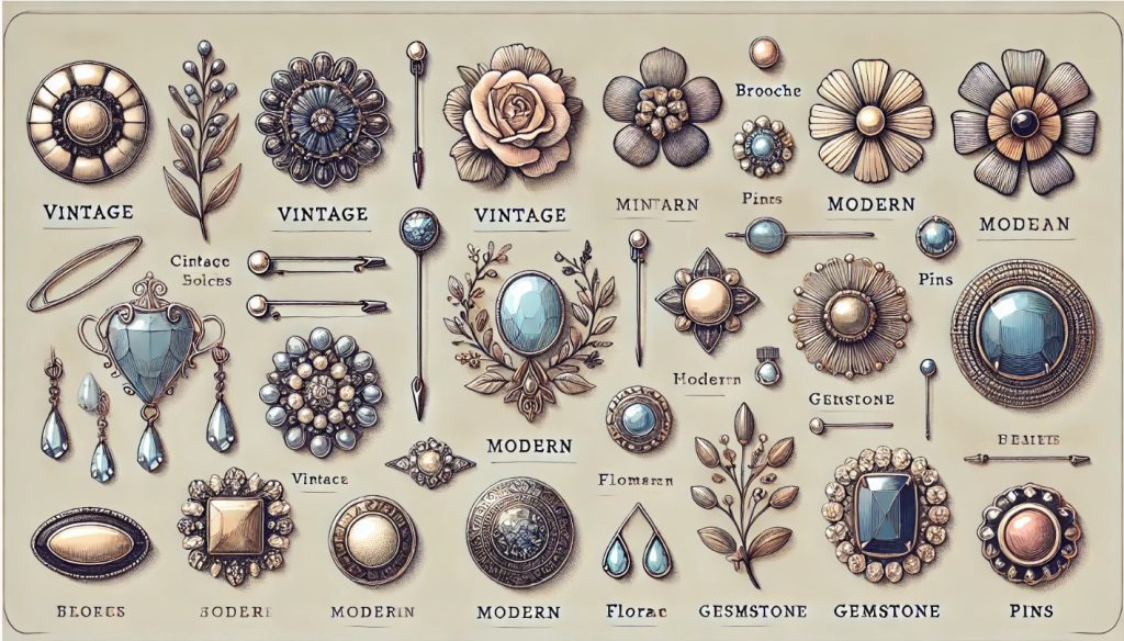 How to Choose Brooches and Pins